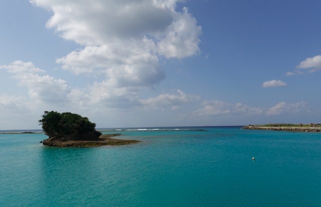 テラス席からの景色