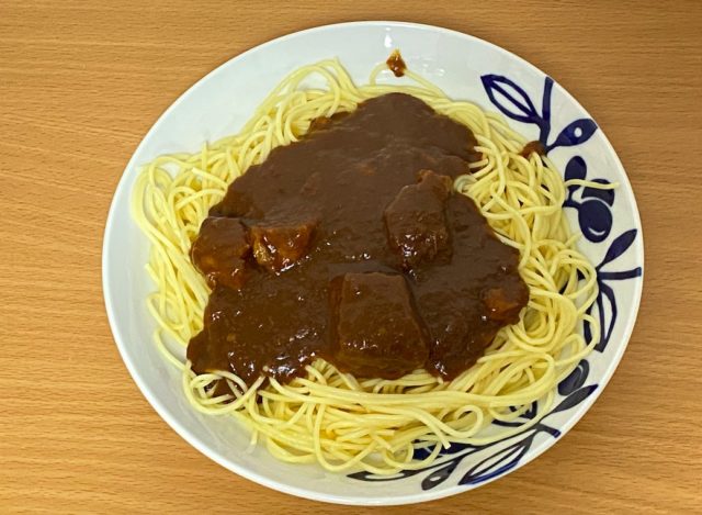 JALカレーパスタ