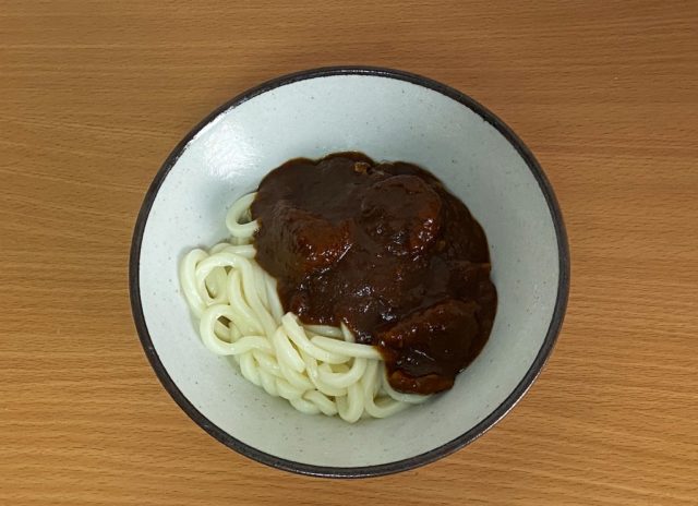 JALカレーうどん